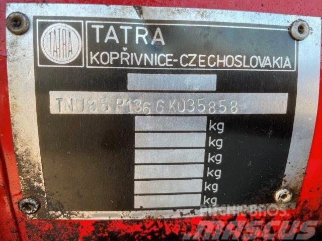 Tatra 815 6x6 stainless tank-drinking water 11m3,858 Camiones aspiradores/combi