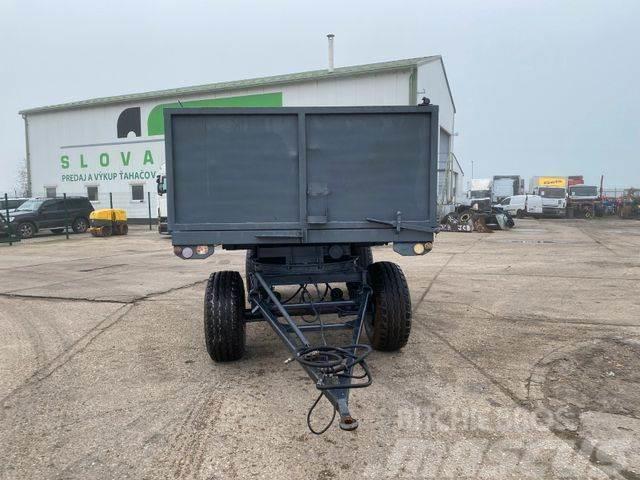  TKV PS 09 kipper trailer 10m3 vin 096 Plataforma plana/laterales abatibles