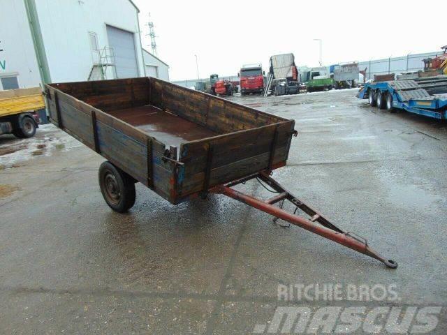  trailer for tractor Plataforma plana/laterales abatibles