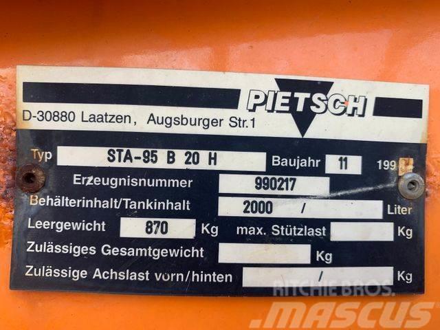 Unimog Pietsch Salzstreuer STA95-B Unimog Bandstreuer Vehículos - Taller