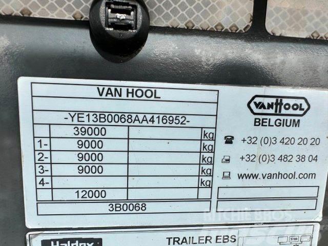 Van Hool BDF, food tank 20m3 vin 952 Semirremolques chasis