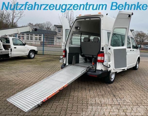 Volkswagen T5 Kombi/ 8 Sitze/ AC/ AMF Rollstuhlrampe Coches