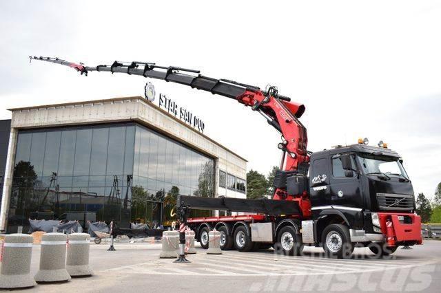 Volvo FH 540 10x4 FASSI 1950 FLY JIB 45 METERS ! WINCH Camiones grúa