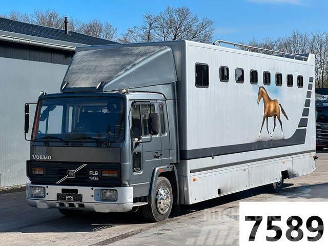 Volvo FL 6-11 Turbo Pferdetransporter 7 Pferde Camiones de ganado