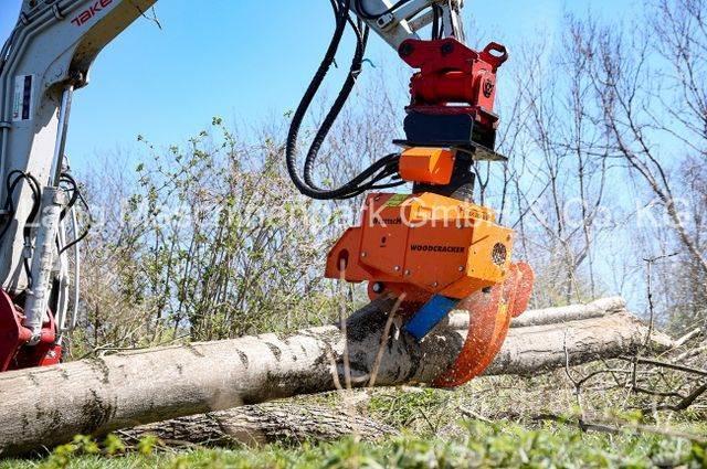 Westtech Woodcracker Woodgripper 1270 mit Säge Otros equipamientos de construcción
