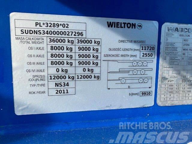 Wielton for containers vin 296 Semirremolques chasis