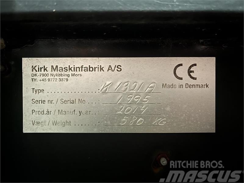  Kirk Mandskabskurv K1321A m. hydraulisk sving og a Carretillas telescópicas