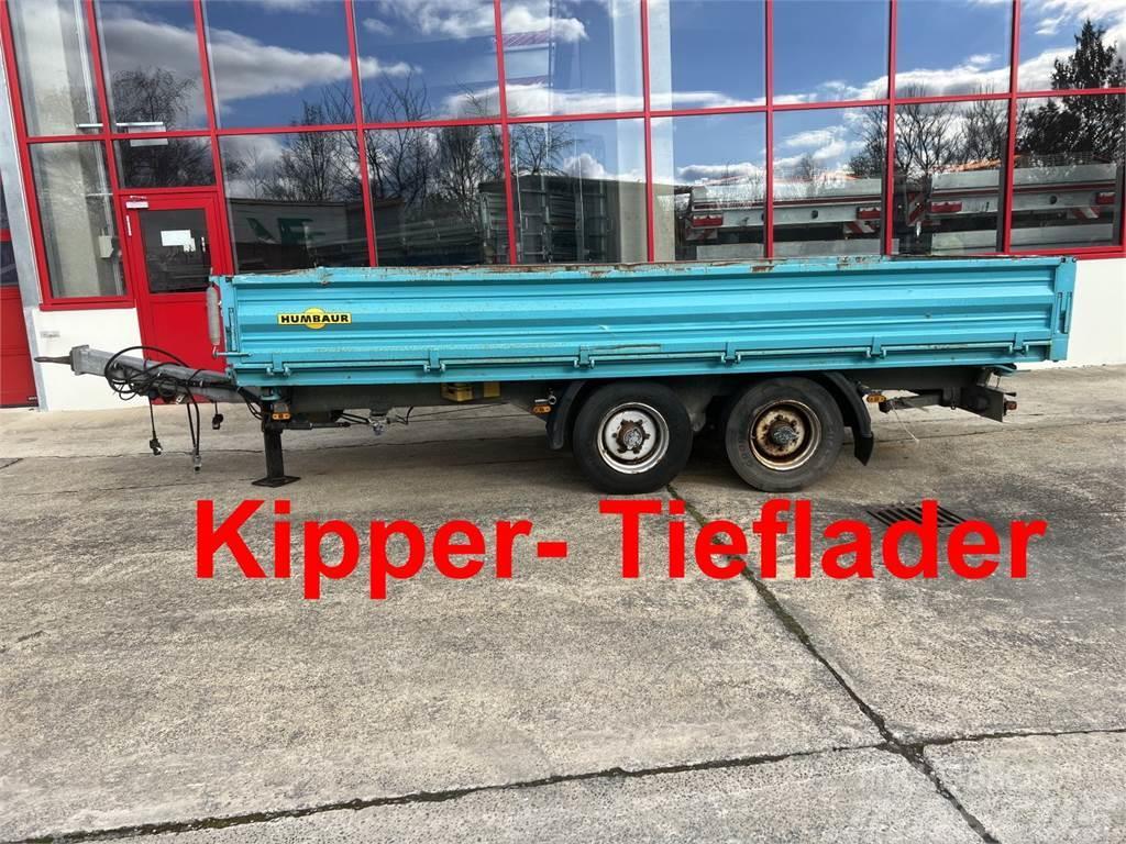 Humbaur HTK 10 50 24 Tandem Kipper- Tieflader Bañera