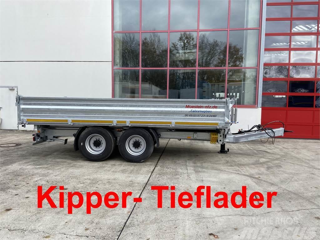 Möslein TTD 14 5,70 m 14 t Tandem- Kipper Tieflader 5,70 Bañera
