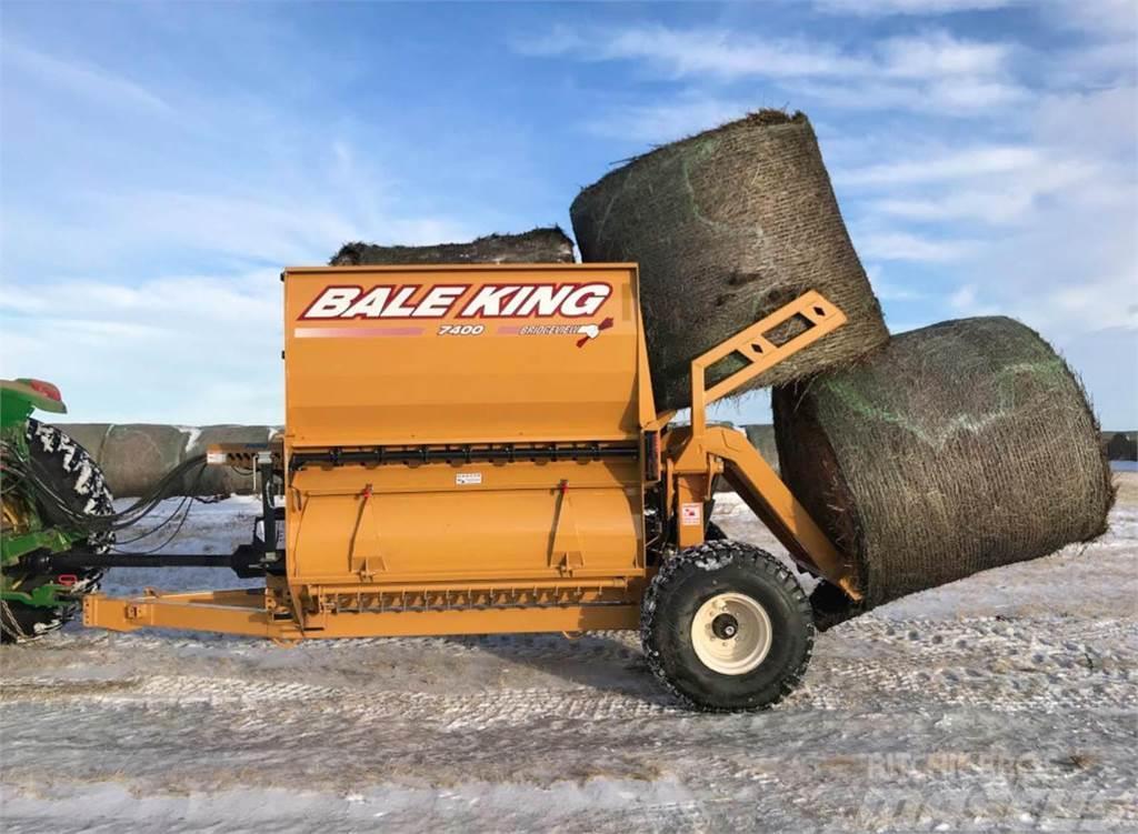 Bale King 7400 Desmenuzadoras, cortadoras y desenrolladoras de pacas