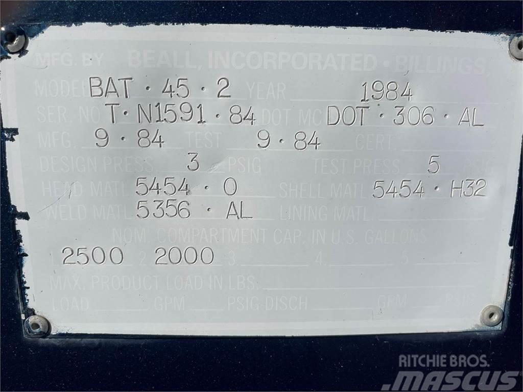 Beall BAT452 Cisterna