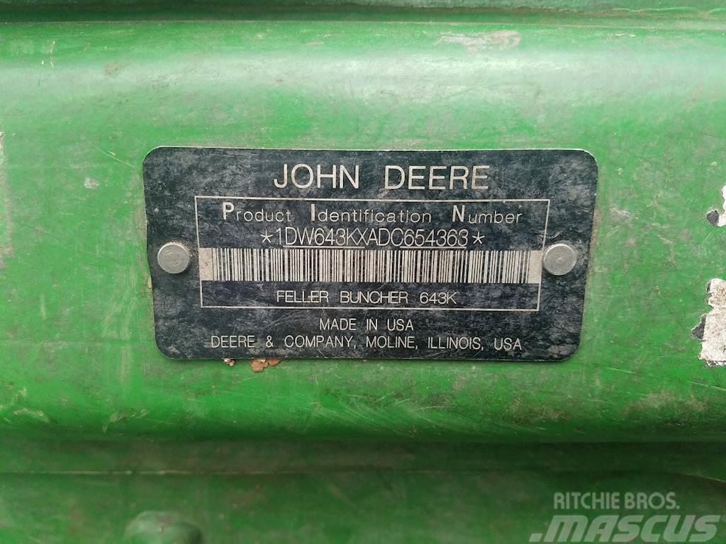 John Deere 643K Talador apilador