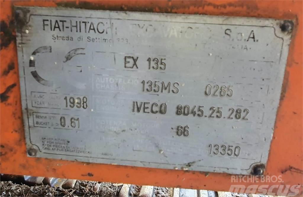 Fiat-Hitachi EX 135 + engcon ja kauha Excavadoras de cadenas