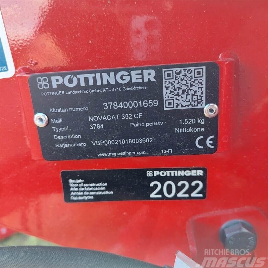 Pöttinger NovaCat 352 CF ja 351 Alpha ED PRO Segadoras acondicionadoras