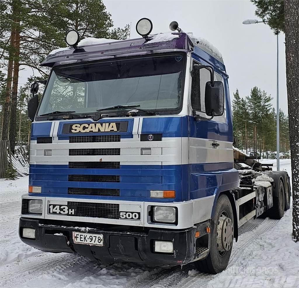 Scania 143H Camiones con gancho