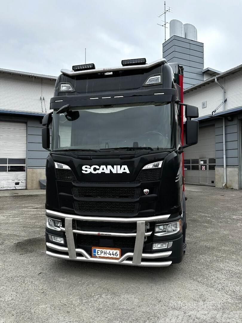 Scania R500 6x2 Camión con caja abierta