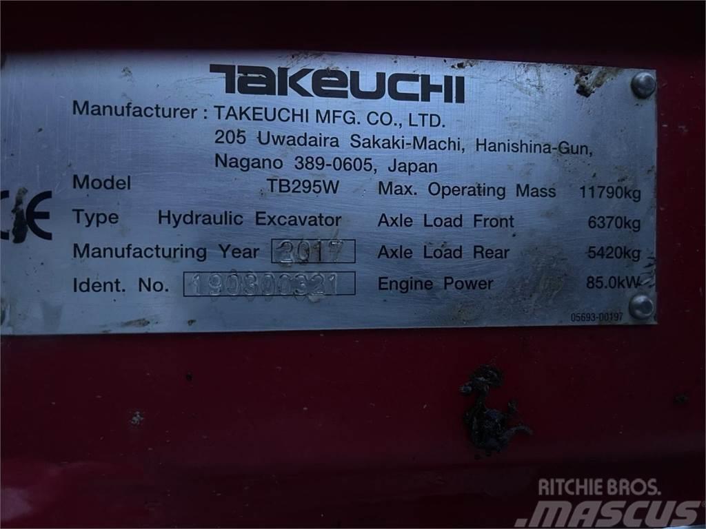 Takeuchi TB295 W Excavadoras de ruedas