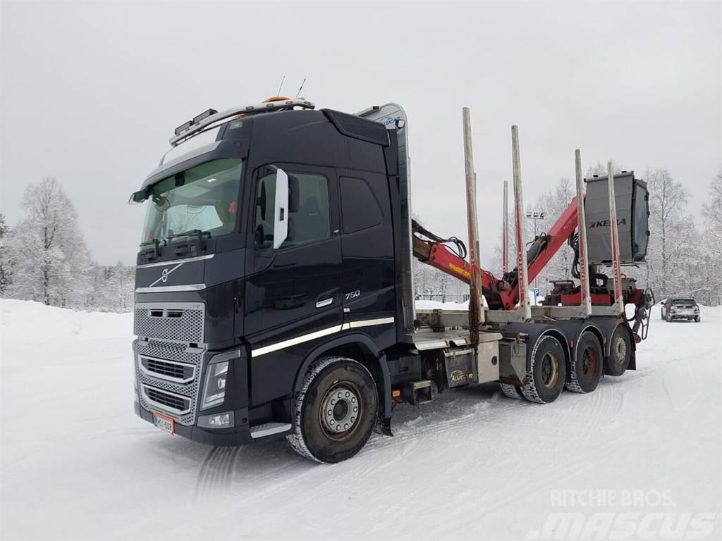 Volvo FH16 750 8x4 Transporte de madera