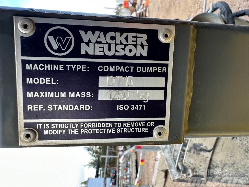 Wacker Neuson DT15 Dúmpers articulados
