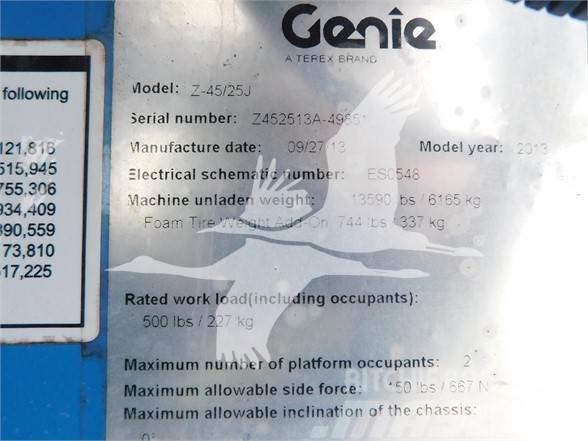 Genie Z45/25J Plataforma de trabajo articulada