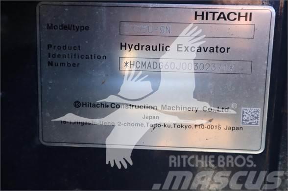 Hitachi ZX35U-5N Mini excavadoras < 7t