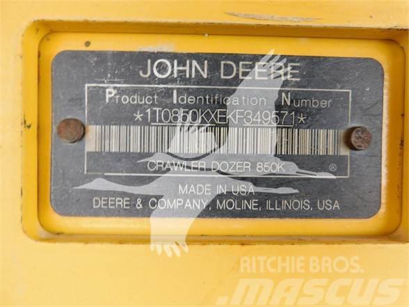 John Deere 850K WLT Buldozer sobre oruga
