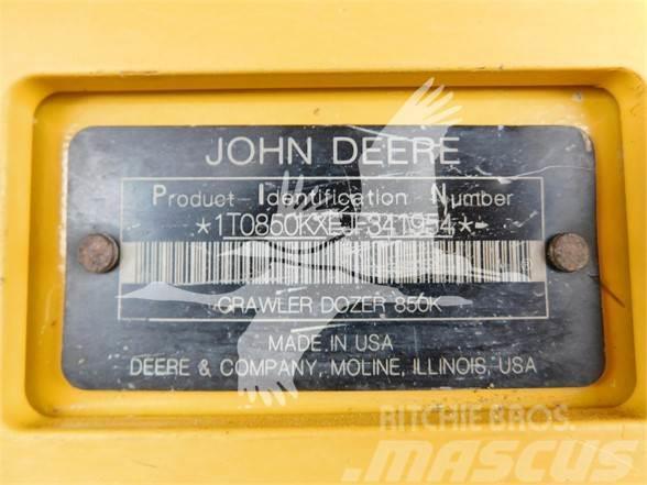 John Deere 850K WLT Buldozer sobre oruga