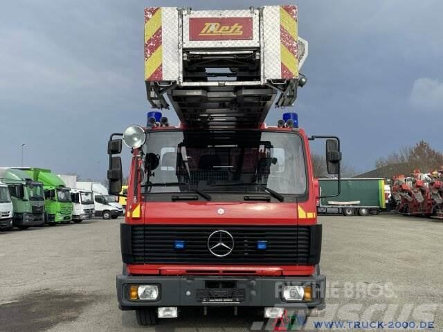 Mercedes-Benz 1422 Metz Feuerwehr Leiter 30 m. nur 31.361 Km. Otros camiones