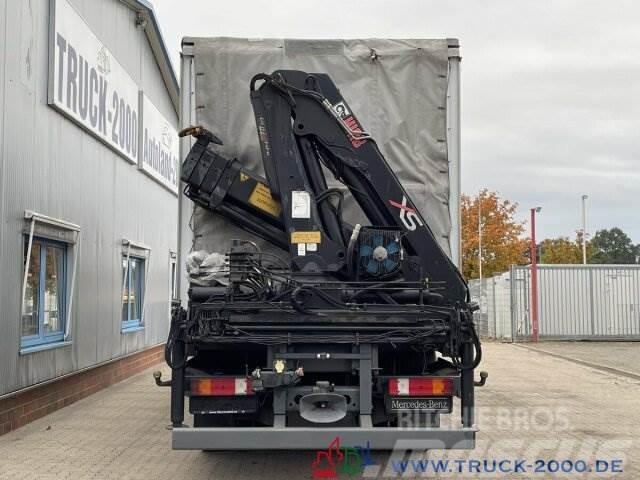 Mercedes-Benz 2636 Kran Hiab XS 144 Schiebeplane L+R + Dach BC Camión con caja abierta