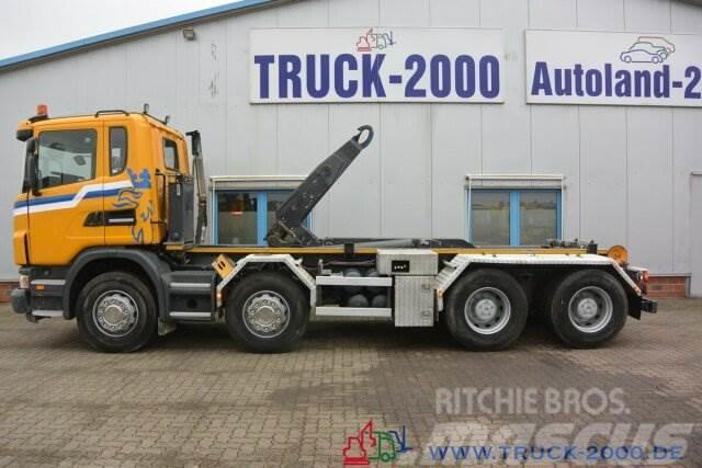 Scania G 480 8x4 Knick-Schub Haken 24 Tonnen Retarder Camiones polibrazo