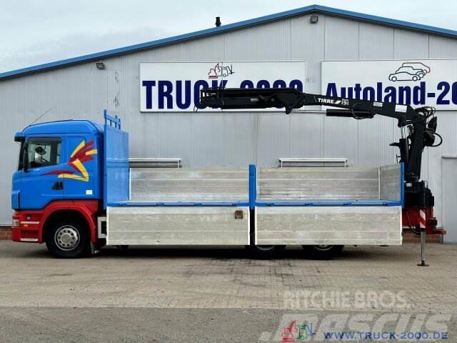 Scania R400 Atlas Tirre 191L 9m=1,7t. 7m Ladefl. 1.Hand Camiones plataforma