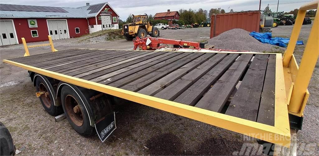  Bal/trp vagn Närko 16 ton Remolques multifunción