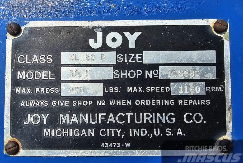 Joy 50 HP Class WL 80 B Model 50 H With Westinghouse A Compresores