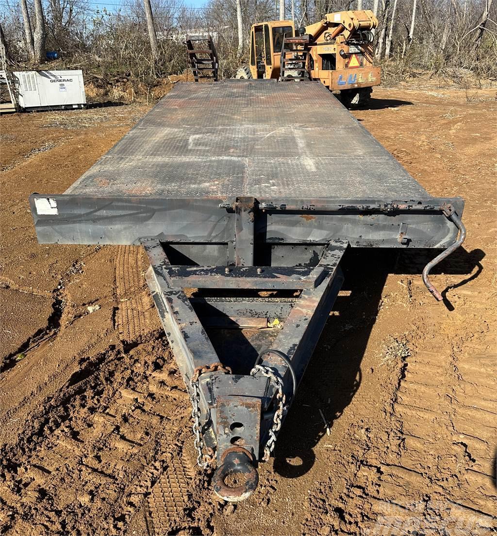 Cherokee TRAILER COMPANY 20 Ton Plataforma plana/laterales abatibles
