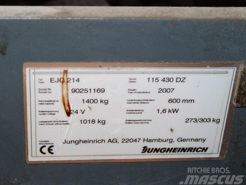 Jungheinrich EJC 214 115-430DZ Apiladores eléctricos