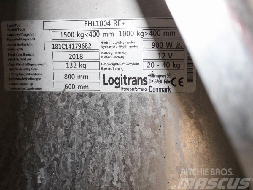 Logitrans EHL 1004 RF-Plus Transpaletas Electricas