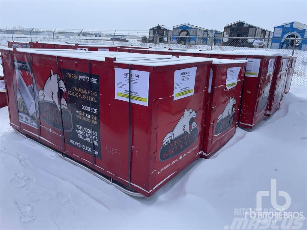Arctic Shelter 150 ft x 50 ft x 26 ft Peak Dou ... Edificación de acero