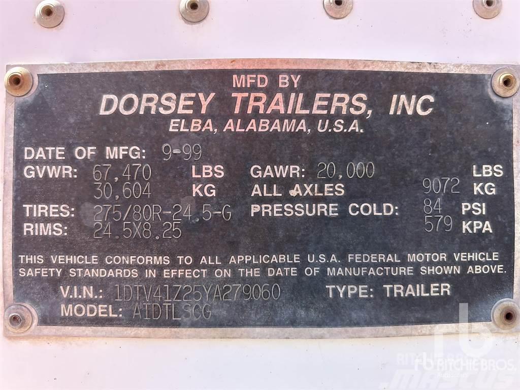Dorsey 40 ft S/A Semirremolques con carrocería de caja