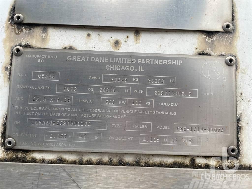 Great Dane 53 ft x 102 in T/A Semirremolques con carrocería de caja