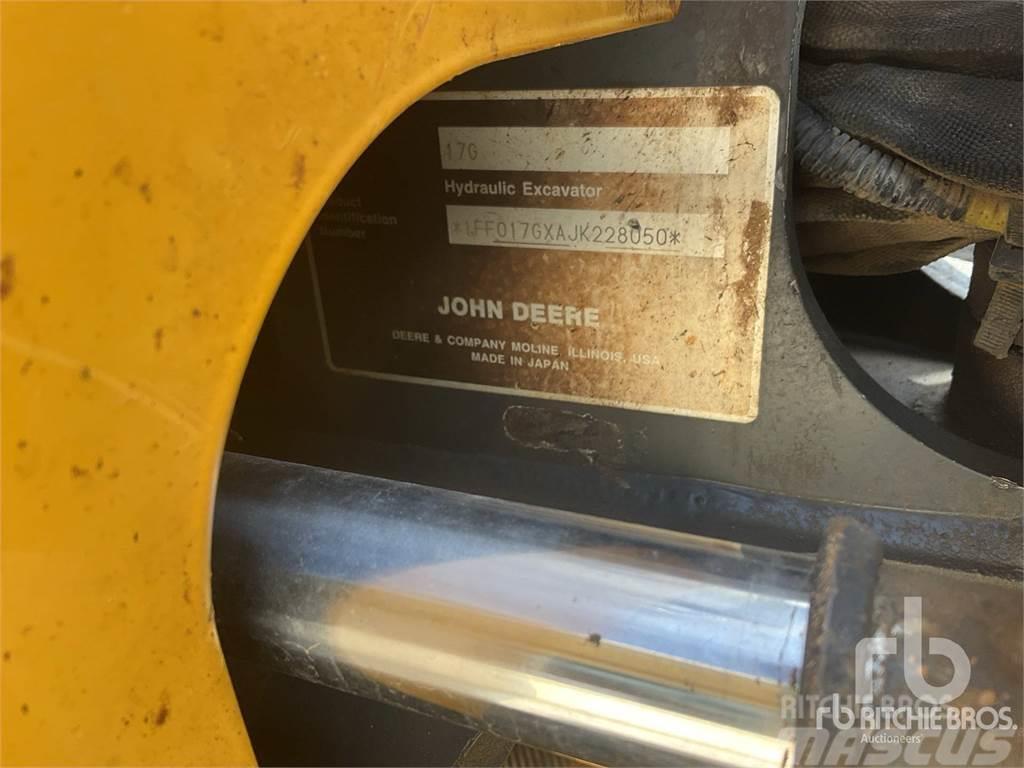 John Deere 17G Mini excavadoras < 7t