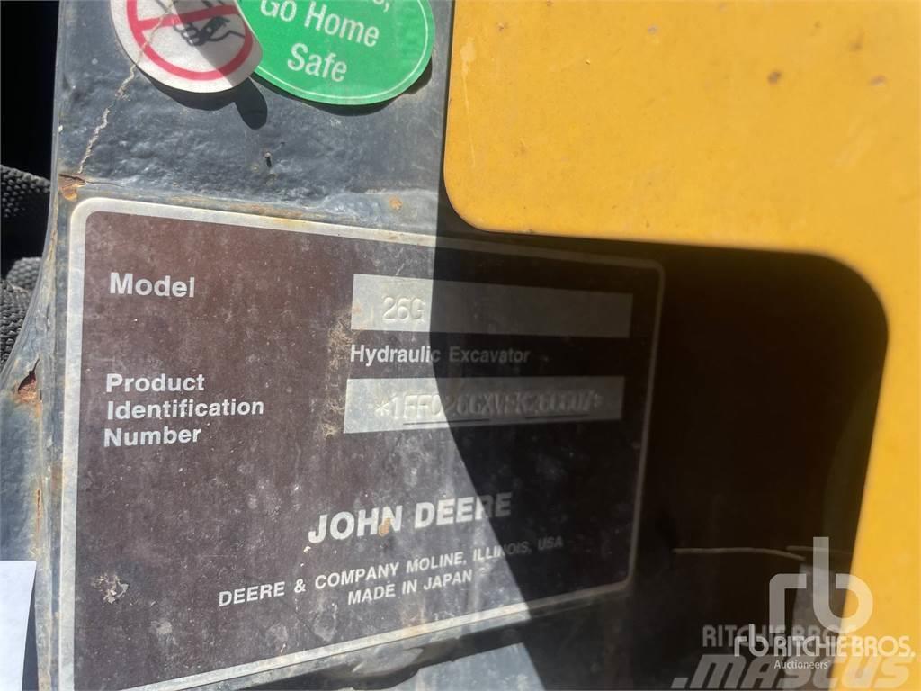 John Deere 26G Mini excavadoras < 7t