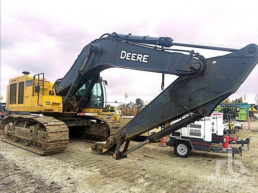 John Deere 670G LC Excavadoras de cadenas