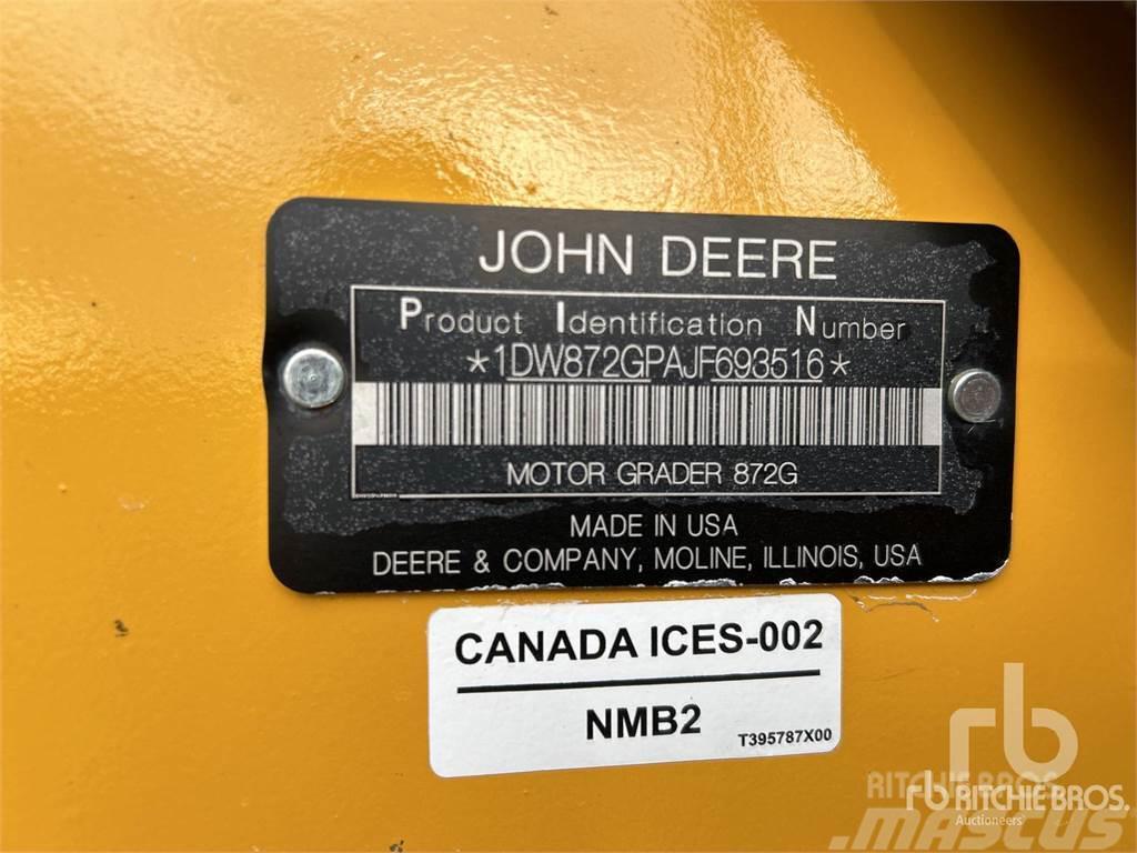 John Deere 872GP Motoniveladoras
