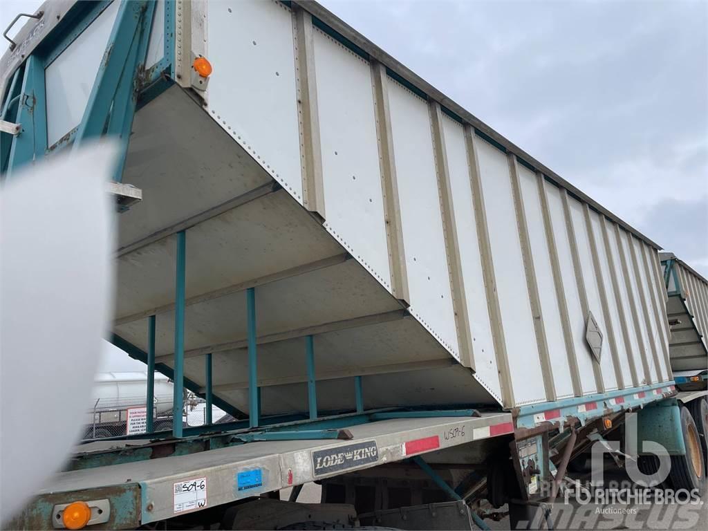 Lode King 28 ft Super B-Train Lead Remolque para grano