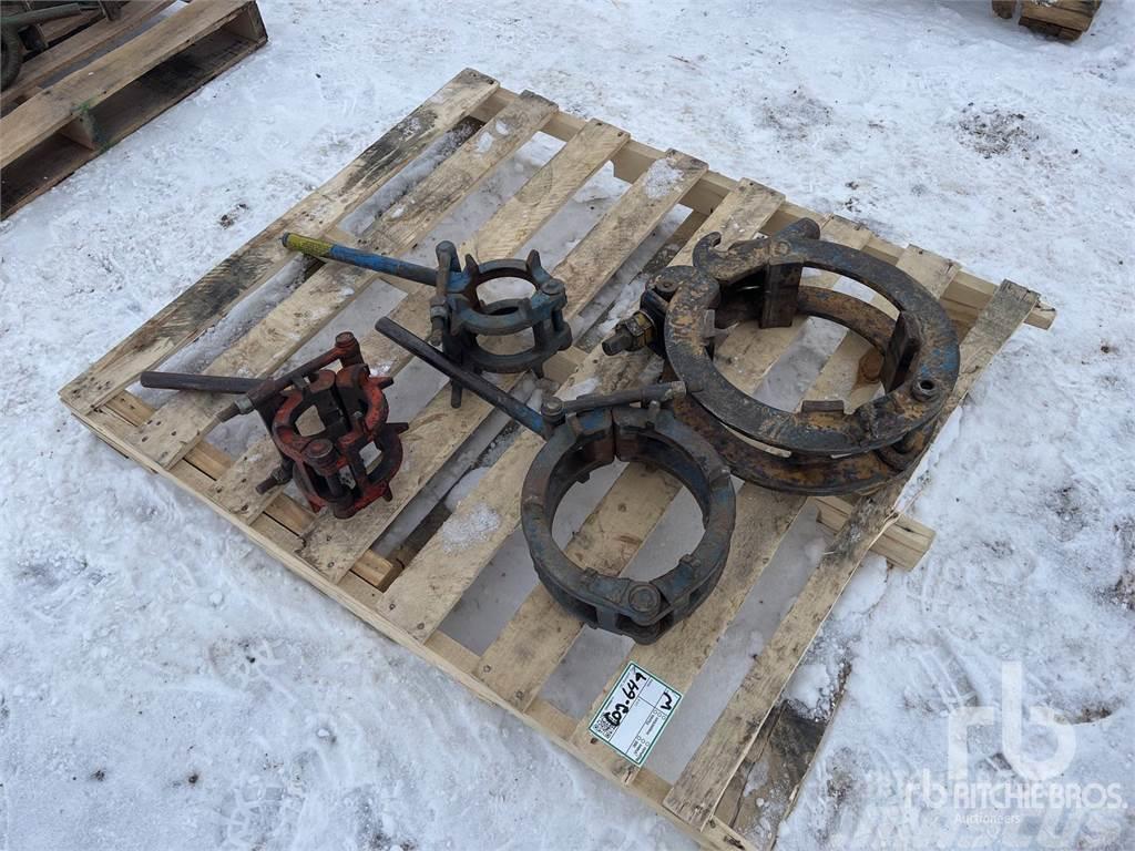  Quantity of (4) Line up Clamps Grúa tiendetubos