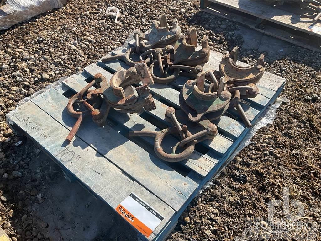  Quantity of (5) Pipe Clamps Grúa tiendetubos