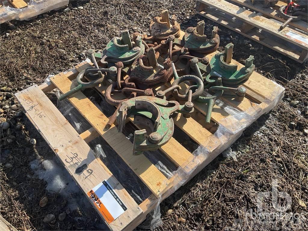  Quantity of (6) Pipe Clamps Grúa tiendetubos