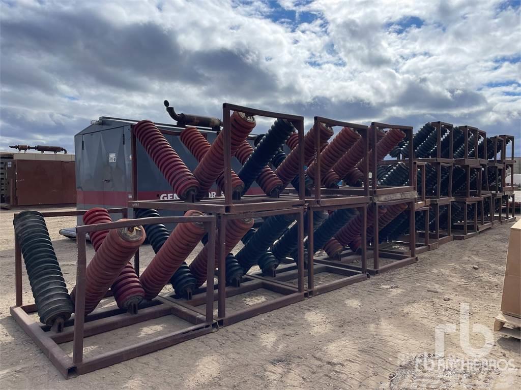  Quantity of pipe rollers Grúa tiendetubos