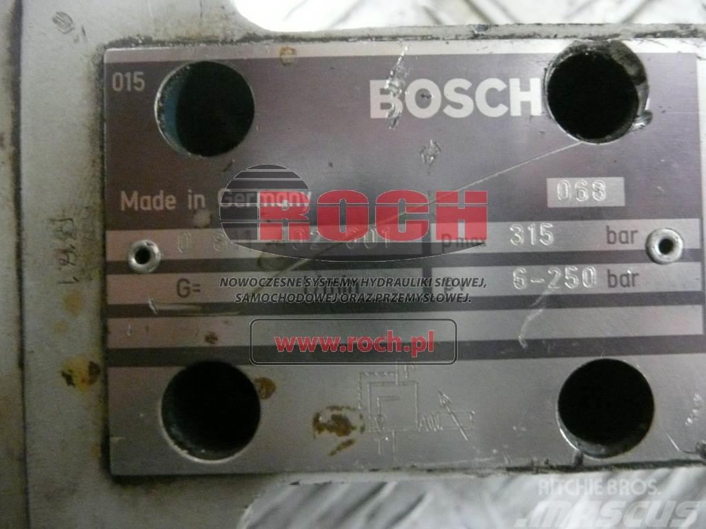 Bosch 0811402001 P MAX 315 BAR PV6-250 BAR - 1 SEKCYJNY  Hidráulicos