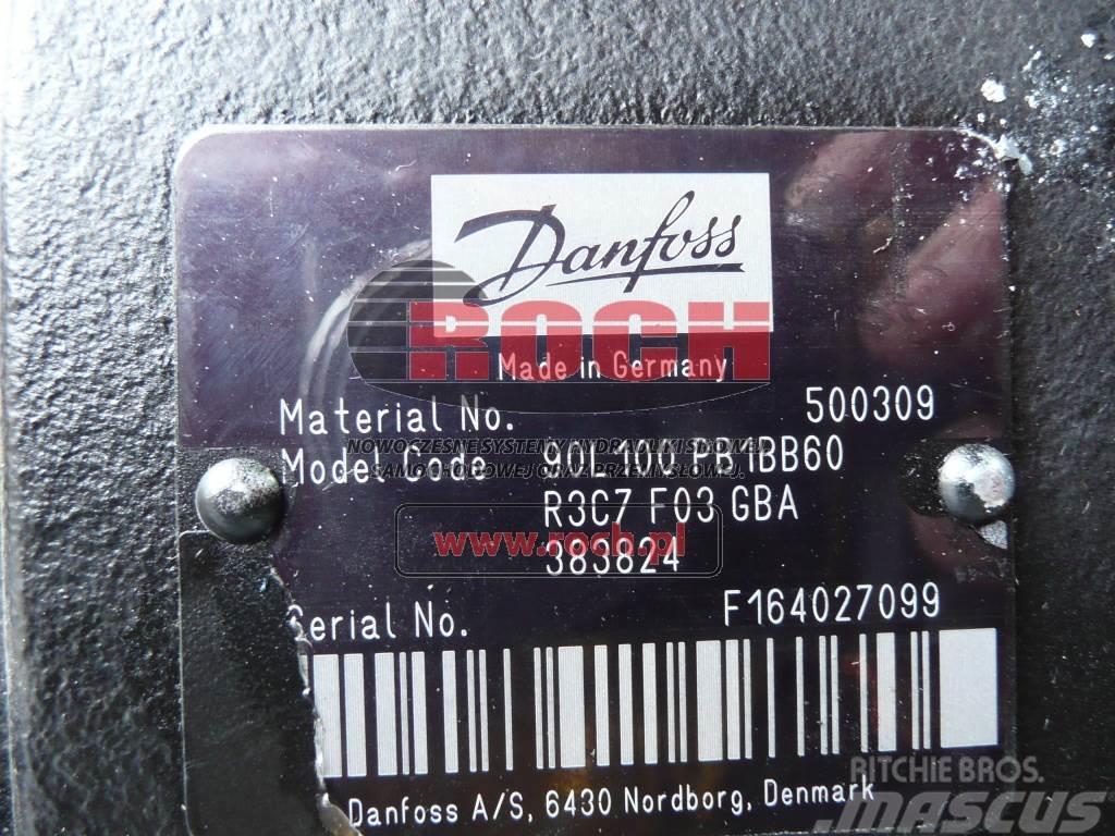 Danfoss 500309 90L100PB1BB60 R3C7F03GBA 383824 Hidráulicos